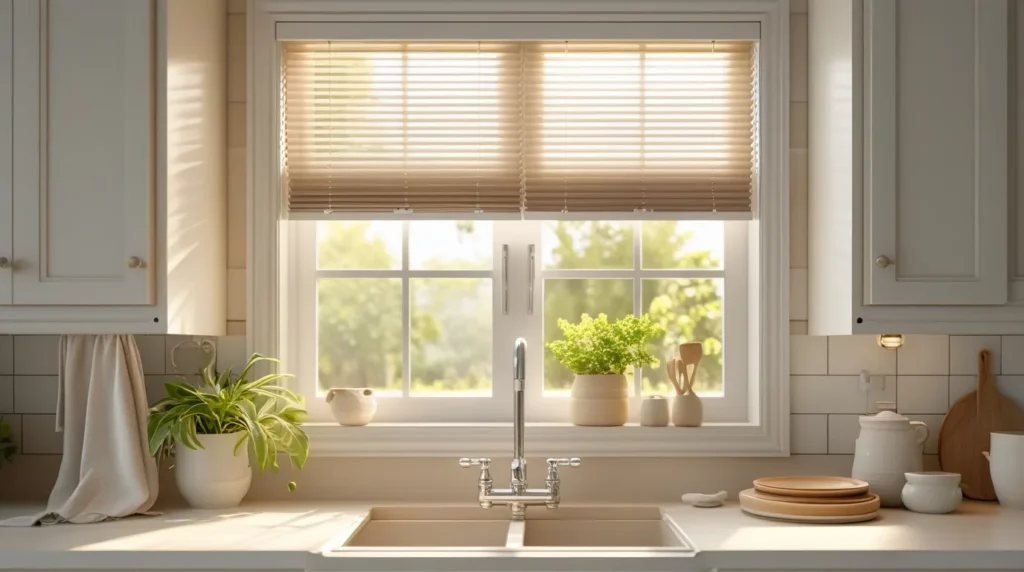 Small Kitchen Window Blinds That Make a Big Difference
