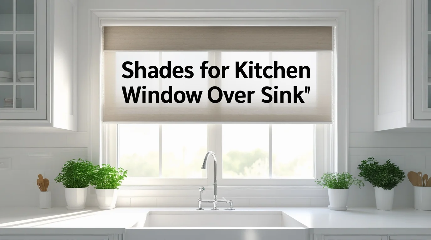 shades for kitchen window over sink