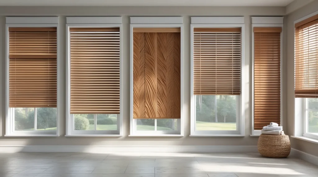 Types of Faux Wood Blinds Available for Homes