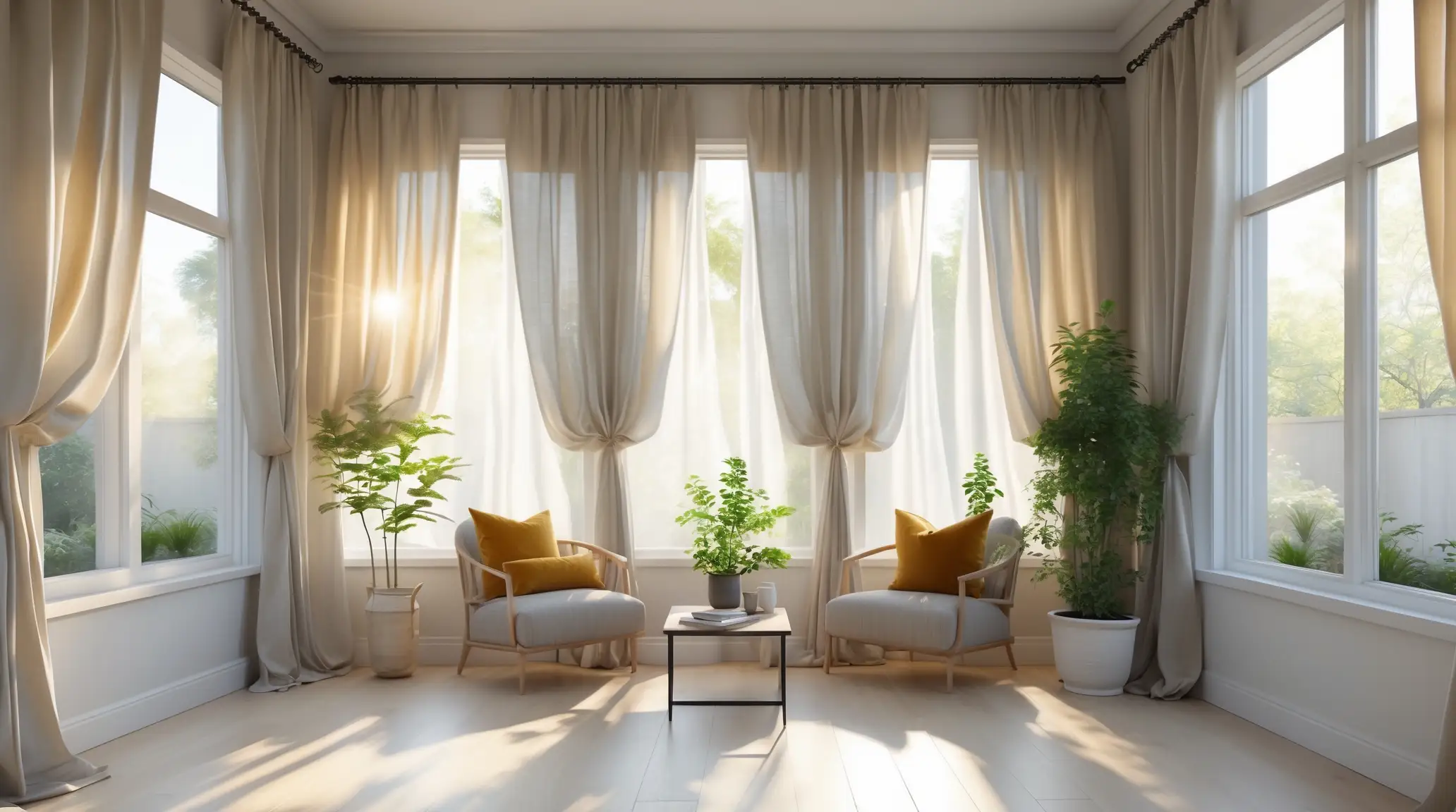 tips for selecting sunroom curtains