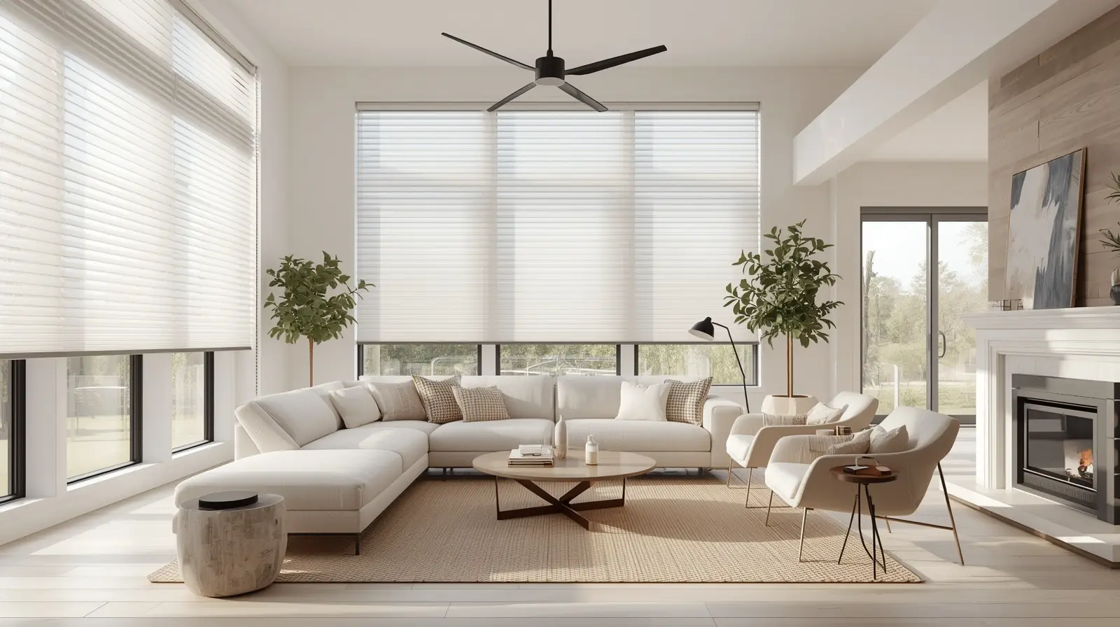 how to close window shades